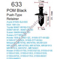Κλιπς φέρινγκ μοτό Suzuki Honda 