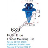 Κλιπς προφυλακτήρα  Τoyota Suzuki 