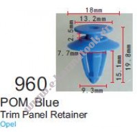 Κλιπς τριμ πόρτας Opel