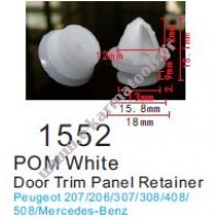 Κλιπς τριμ πάνελ  πόρτας  Peugeot 207 206 307 308 408 508  