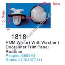 Κλιπς τριμ πόρτας Peugeot Renault