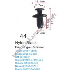 Κλιπς θόλου Toyota Mazda GM Suzuki Subaru Nissan Honda 