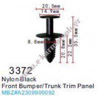 Κλιπς προφυλακτήρα Mercedes-Benz